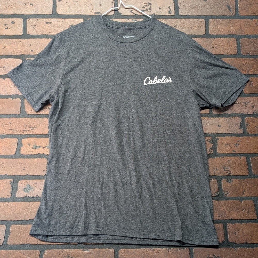 Cabela's Washington State Deer Graphic T-Shirt Gray Men's L Hunting